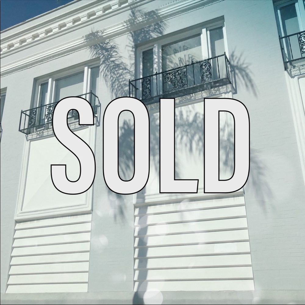 SOLD ITEMS